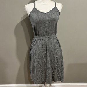 comfy grey sundress size small